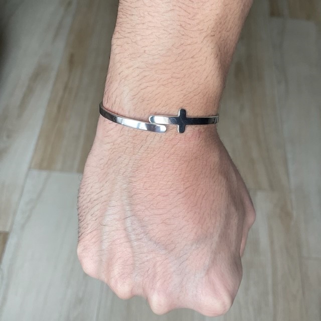 pulseira joia masculina bracelet prata 925 7